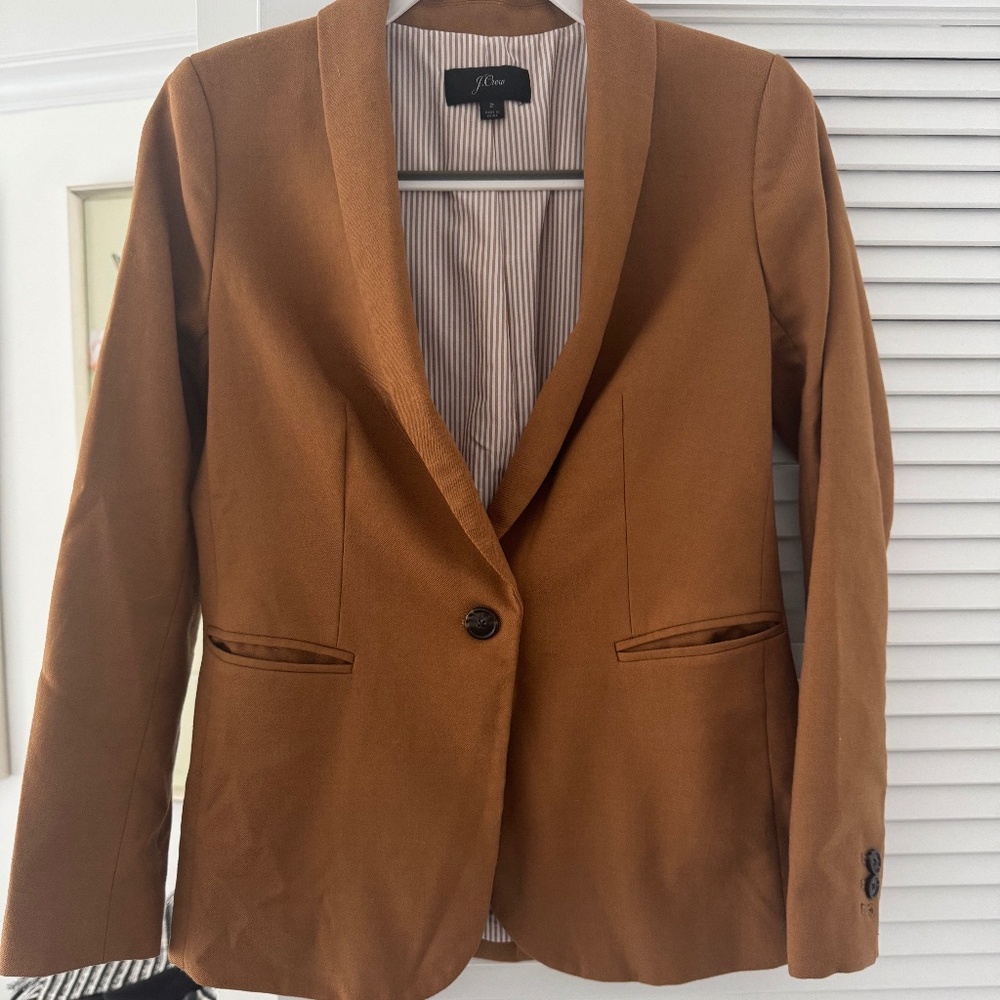 J. Crew Camel Blazer
